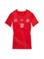 Zenske Futbalové oblečenie Švajčiarsko Granit Xhaka #10 MS 2026 Krátky Rukáv - Domáci